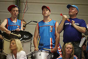AGK-fans med trommer