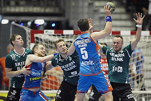 Arnr Atlason, angreb (AG Kbenhavn), Thomas Klitgaard, forsvar (Skjern Hndbold)