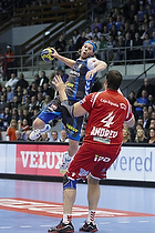 Mikkel Hansen, angreb (AG Kbenhavn), Juan Andreu Candau, forsvar (Reale Ademar Leon)