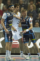 Mikkel Hansen (AG Kbenhavn), Gudjn Valur Sigurdsson (AG Kbenhavn), Marcus Ahlm, forsvar (THW Kiel)
