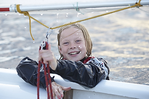 Tr�ning i Frederikssund/Marb�k Juniorsejlcenter