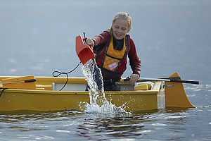 Tr�ning i Frederikssund/Marb�k Juniorsejlcenter