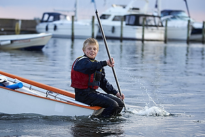Tr�ning i Frederikssund/Marb�k Juniorsejlcenter