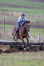 Terr�ngspringning i Rideklubben Falken