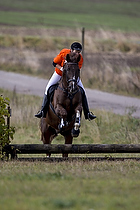 Terr�ngspringning i Rideklubben Falken