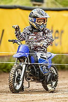  50cc tr�ning i Slangerup Speedway Klub