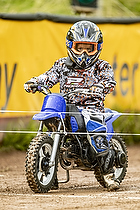  50cc tr�ning i Slangerup Speedway Klub