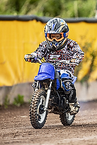  50cc tr�ning i Slangerup Speedway Klub