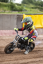  50cc tr�ning i Slangerup Speedway Klub