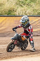 50cc tr�ning i Slangerup Speedway Klub