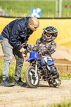  50cc trning i Slangerup Speedway Klub