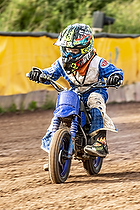  50cc tr�ning i Slangerup Speedway Klub