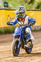  50cc tr�ning i Slangerup Speedway Klub