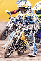  50cc tr�ning i Slangerup Speedway Klub