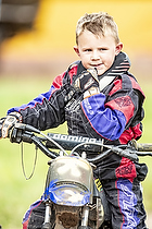  50cc tr�ning i Slangerup Speedway Klub