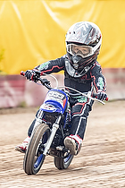  50cc tr�ning i Slangerup Speedway Klub