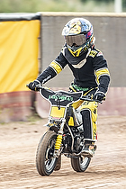  50cc tr�ning i Slangerup Speedway Klub