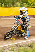  50cc tr�ning i Slangerup Speedway Klub