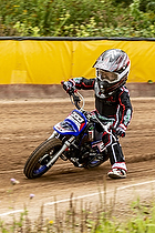  50cc tr�ning i Slangerup Speedway Klub