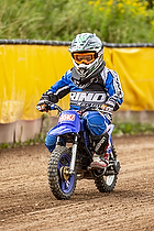  50cc tr�ning i Slangerup Speedway Klub