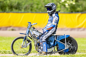 85cc tr�ning i Slangerup Speedway Klub