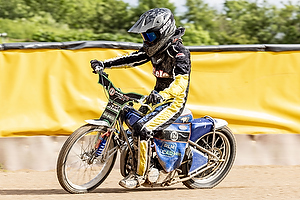 85cc tr�ning i Slangerup Speedway Klub