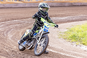 85cc tr�ning i Slangerup Speedway Klub