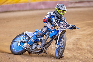 85cc tr�ning i Slangerup Speedway Klub