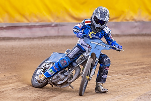 85cc tr�ning i Slangerup Speedway Klub