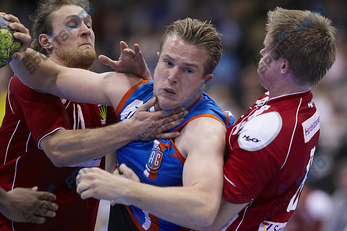 Morten Slundt, forsvar (Nordsjlland Hndbold), Martin Bager, angreb (AG Kbenhavn)