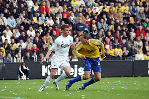 Per Nielsen (Br�ndby IF), Dan Thomassen (FC K�benhavn)
