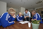 Daniel Wass (Brndby IF), Alexander Farnerud (Brndby IF), Steen Laursen (kommunikationschef), Jon Jnsson (Brndby IF)