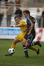 Martin Spelmann (AC Horsens), Jan Kristiansen (Brndby IF)