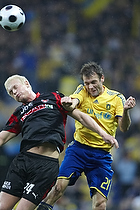 Thomas Rasmussen (Brndby IF), Ken Fagerberg (FC Midtjylland)