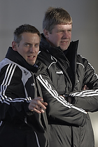Kent Nielsen, cheftrner (Brndby IF), Rene Skovdahl (Brndby IF)