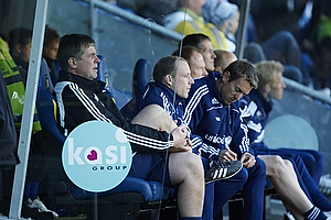 Kent Nielsen, cheftrner (Brndby IF), Kim Daugaard, assistenttrner (Brndby IF), Rene Skovdahl (Brndby IF)