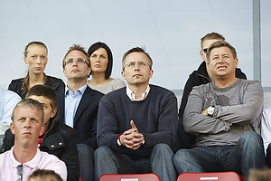 Ole Palm, adm. direktr (Brndby IF), Hermann Haraldsson, adm. direktr (Brndby IF), Jesper Nielsen (Kasi)