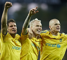 Jan Kristiansen (Brndby IF), Alexander Farnerud, mlscorer (Brndby IF), Samuel Holmn (Brndby IF)