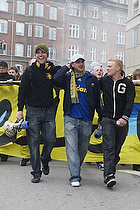 Br�ndbyfans i march mod Parken