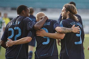 Ousman Jallow (Brndby IF), Alexander Farnerud (Brndby IF), Max von Schlebrgge (Brndby IF)