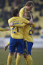 Daniel Wass (Brndby IF), Jan Kristiansen (Brndby IF), Michael Krohn-Dehli (Brndby IF)