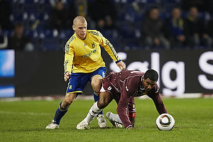 Samuel Holmn (Brndby IF), Patrice Bernier (FC Nordsjlland)