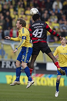 Michael Krohn-Dehli, anfrer (Brndby IF), Izunna Uzochukwu (FC Midtjylland)