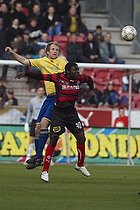 Remco van der Schaaf (Brndby IF), Baba Collins (FC Midtjylland)