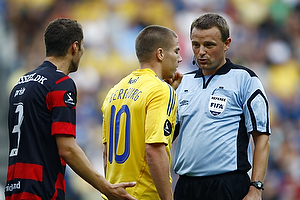 Peter Rasmussen, dommer, Martin Bernburg (Brndby IF)