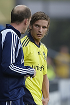 Jens Larsen (Brndby IF), Kim Daugaard, assistenttrner (Brndby IF)