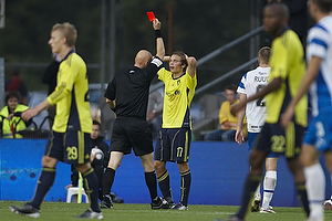 Jens Larsen (Brndby IF), Anders Hermansen, dommer