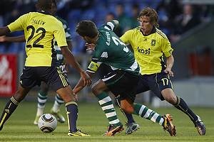Jan Kristiansen (Brndby IF), Daniel Carrico (Sporting Lissabon)
