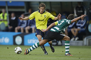 Jens Larsen (Brndby IF), Daniel Carrico (Sporting Lissabon)