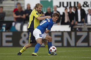 Patrick Mortensen (Lyngby BK), Remco van der Schaaf (Brndby IF)